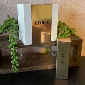 ✨ - ELOISE BEAUTY rose gold tear drop brush and body glow illuminator